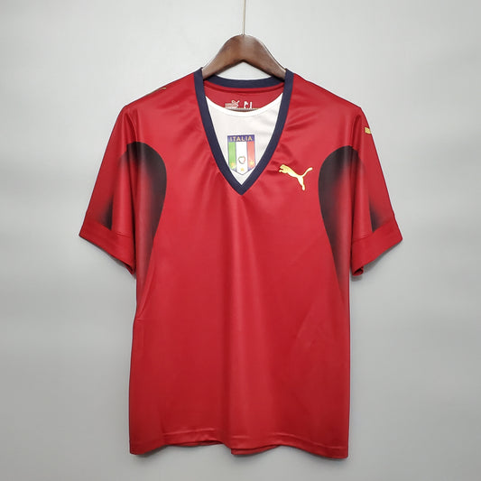 Italy 2006 Goalkeeper Shirt Red