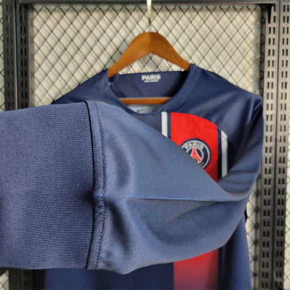 PSG 23-24 Home Long Sleeve Shirt