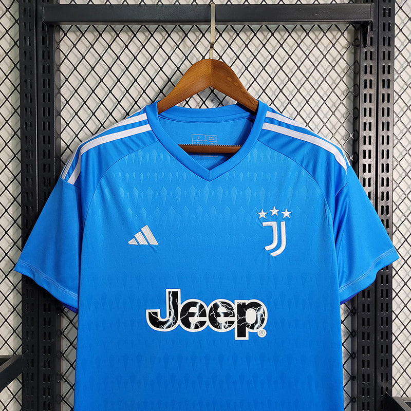 Juventus 23-24 Goalkeeper Shirt Blue