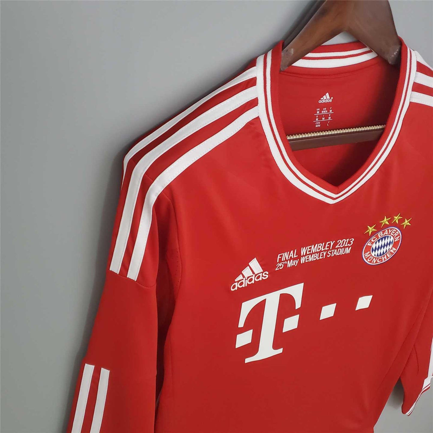 FC Bayern Munich 13-14 Home Long Sleeve Shirt