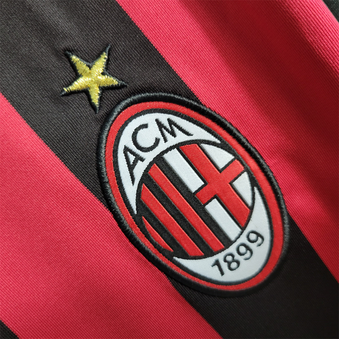 AC Milan 09-10 Home Long Sleeve Shirt