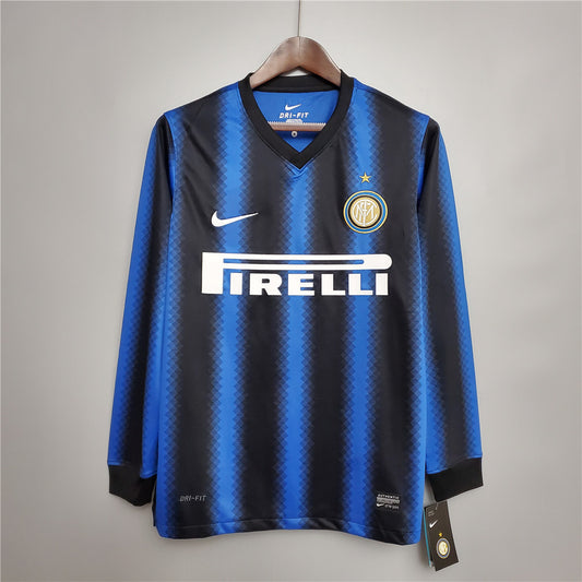Inter Milan 10-11 Home Long Sleeve Shirt
