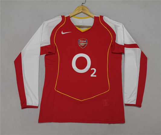 Arsenal 04-05 Home Long Sleeve Shirt