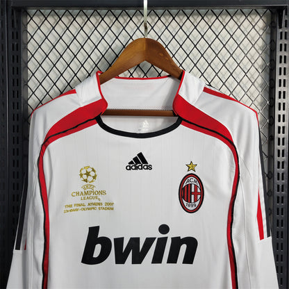 AC Milan 06-07 ECL Final Away Long Sleeve Shirt