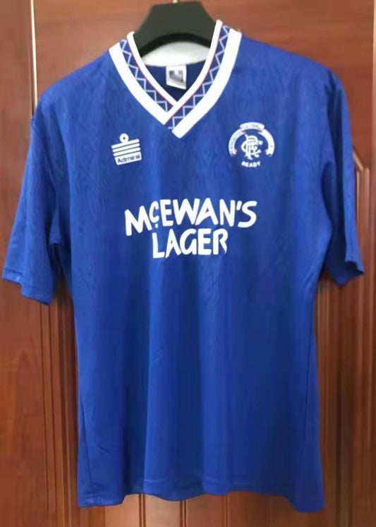 Rangers 90-92 Home Shirt