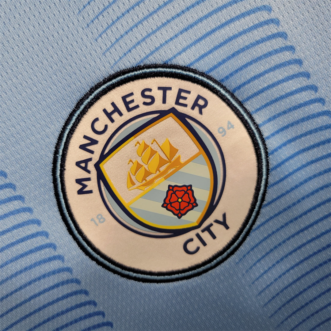 Manchester City 23-24 Home Long Sleeve Shirt