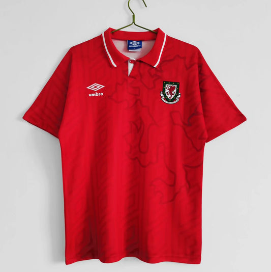 Wales 1992 Home Shirt