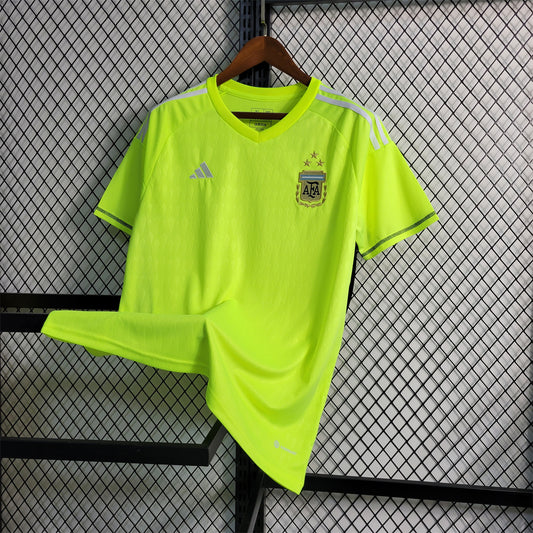 Argentina 2022 Goalkeeper Shirt Green