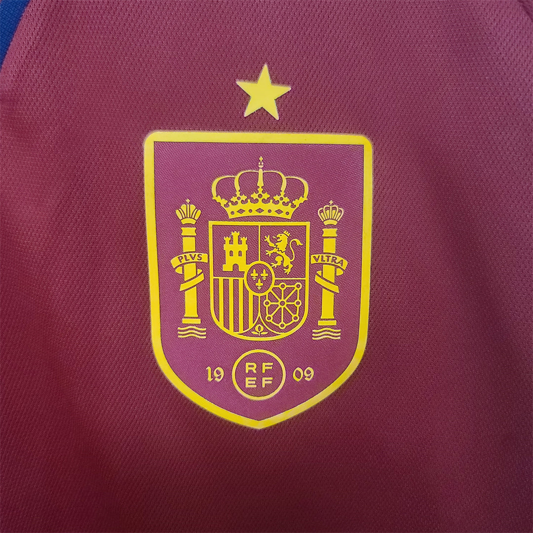 Spain 2022 Home Long sleeved Shirt