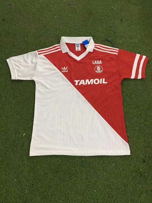 AS Monaco 91-92 Home Shirt