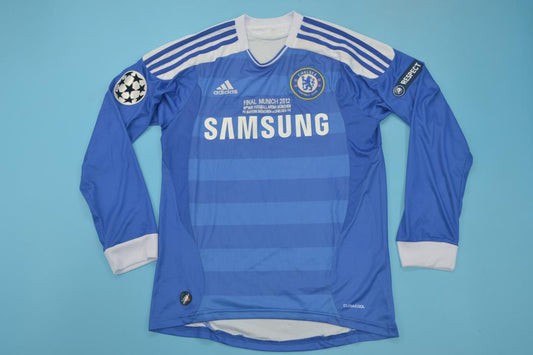 Chelsea FC 11-12 Home Long Sleeve UCL Shirt