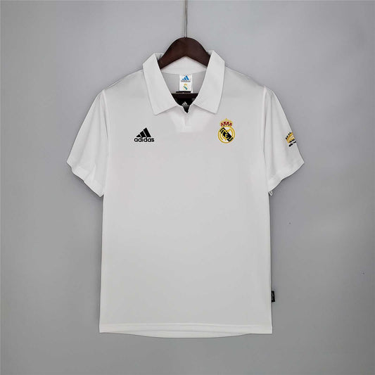 Real Madrid 02-03 No Sponsor Home Shirt