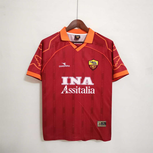 AS Roma 99-00 Home Shirt