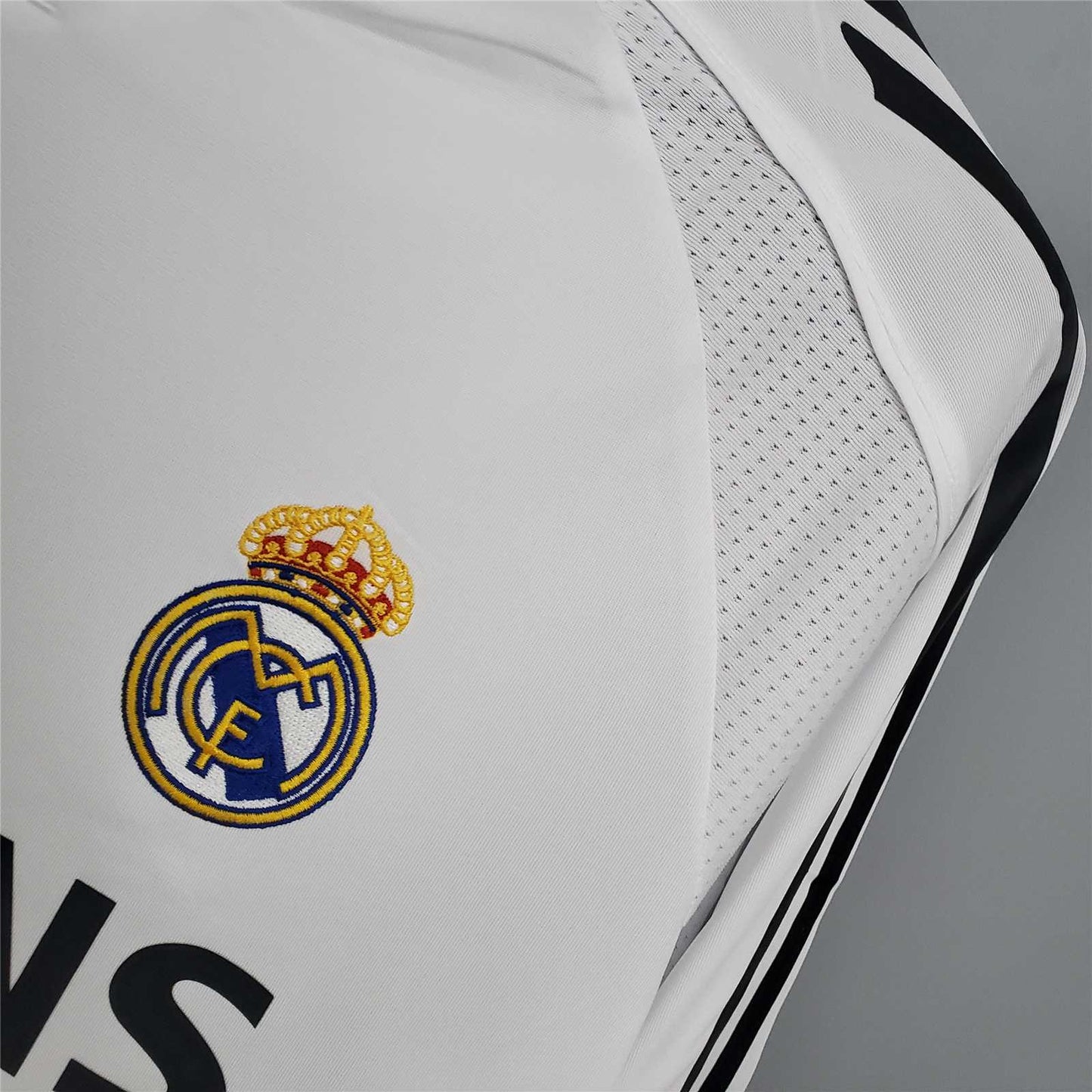 Real Madrid 05-06 Home Long Sleeve Shirt