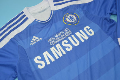 Chelsea FC 11-12 Home Long Sleeve UCL Shirt