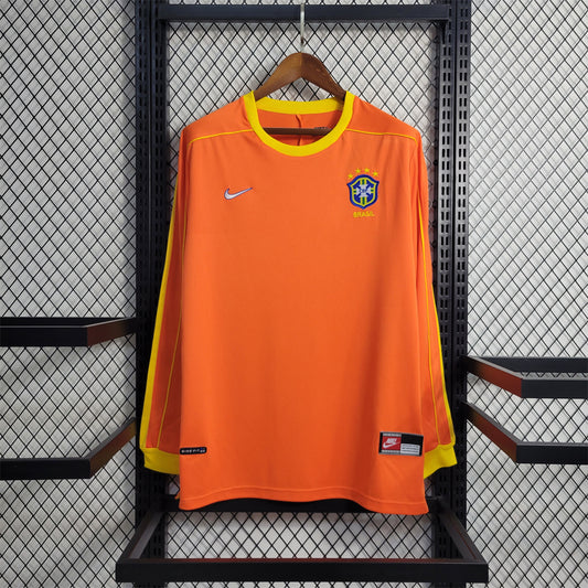 Brazil 1998 Goalkeeper Long Sleeve Shirt