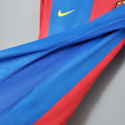 FC Barcelona 06-07 Home Long Sleeve Shirt