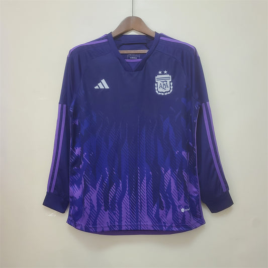 Argentina 2022 Away Long Sleeve Shirt