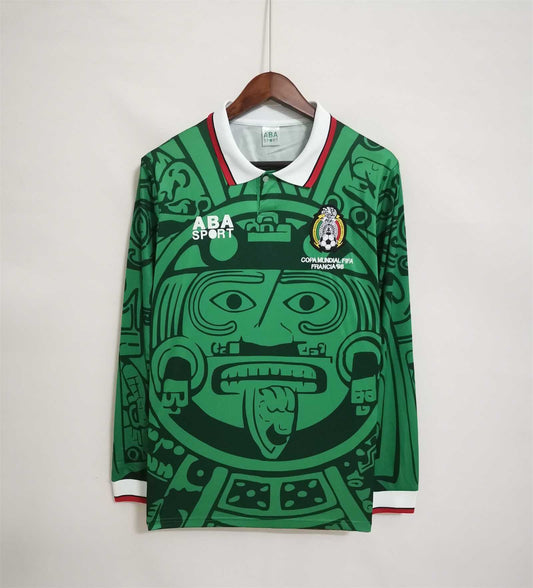 Mexico 1998 Home Long Sleeve Shirt