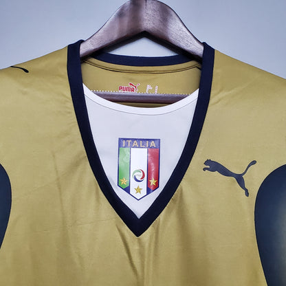 Italy 2006 Goalkeeper Shirt Gold
