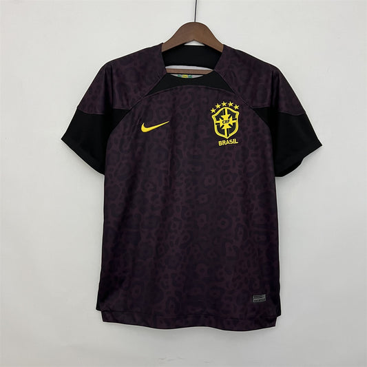Brazil 2022 Goalkeeper Shirt Purple