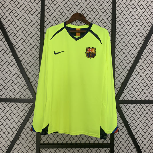 FC Barcelona 05-06 Away Long Sleeve Shirt