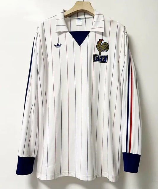 France 80-82 Long Sleeve Away Shirt