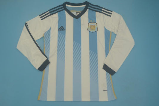 Argentina 2014 Home Long Sleeve Shirt
