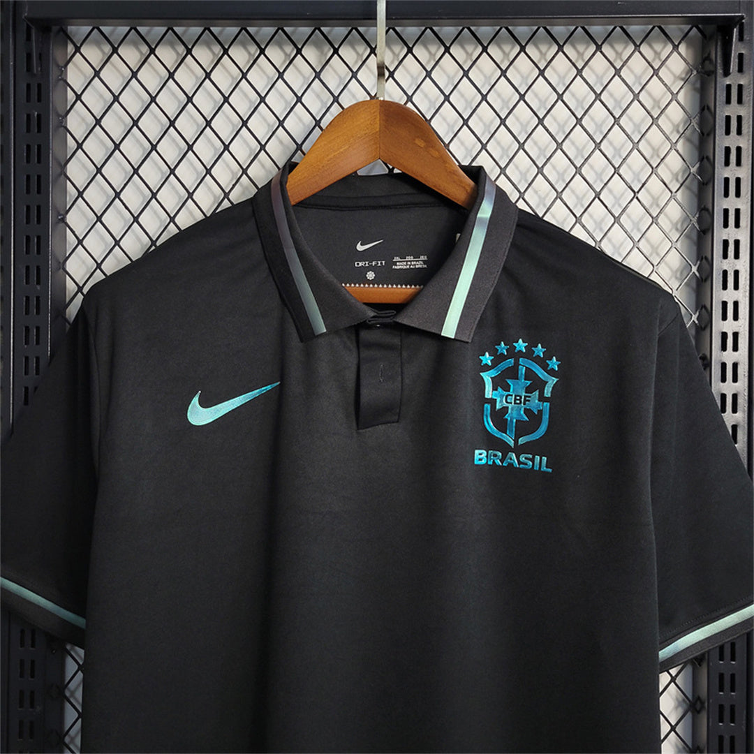 Brazil Polo Shirt Black