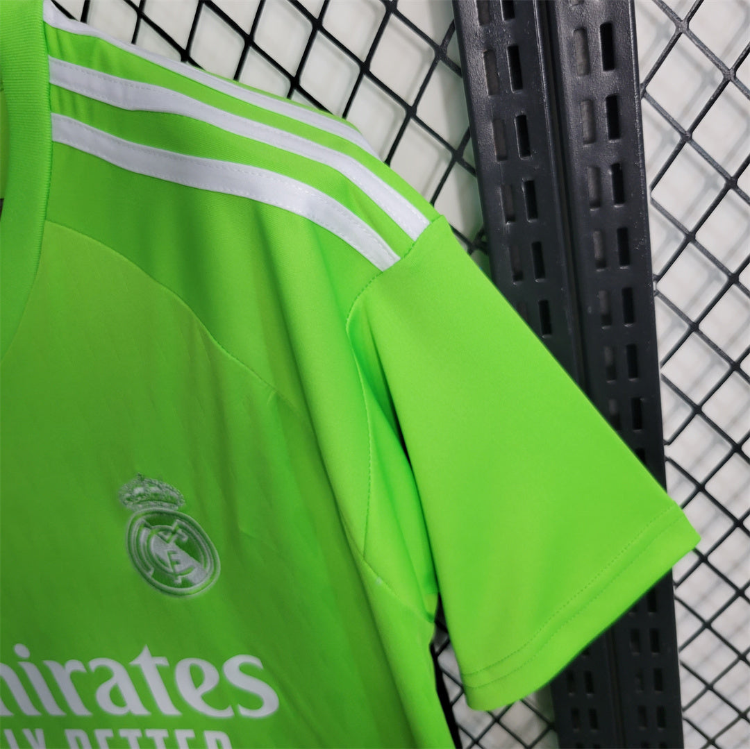 Real Madrid 23-24 Goalkeeper Shirt Green
