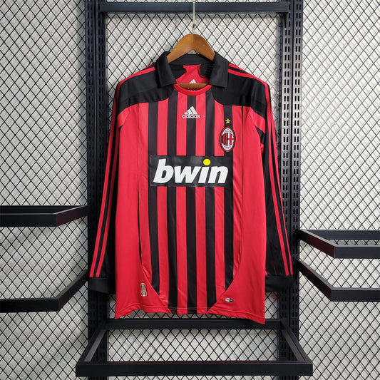 AC Milan 07-08 Home Long Sleeve Shirt