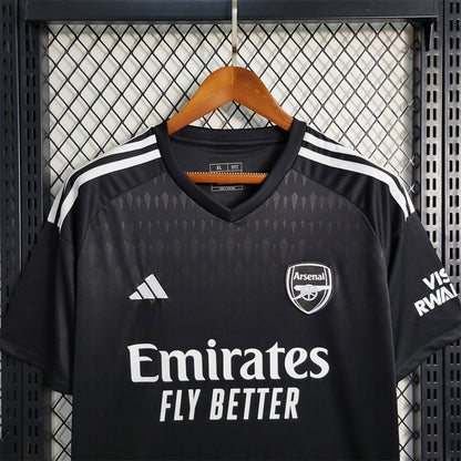 Arsenal 23-24 Goalkeeper Shirt Black
