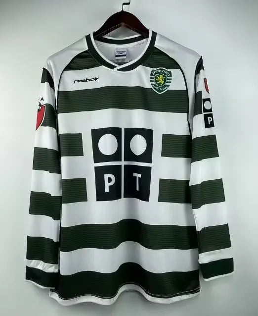 Sporting CP 02-03 Home Long Sleeve Shirt