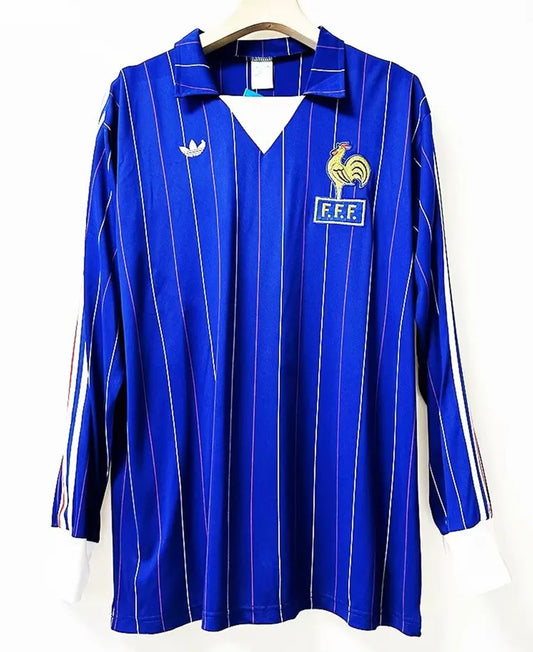 France 80-82 Long Sleeve Home Shirt