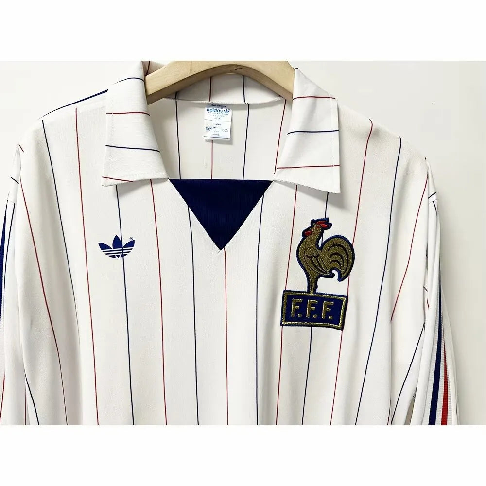 France 80-82 Long Sleeve Away Shirt