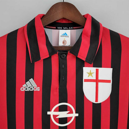 AC Milan 99-00 Home Long Sleeve Shirt