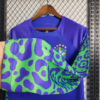 Brazil 2022 Away Long Sleeve Shirt