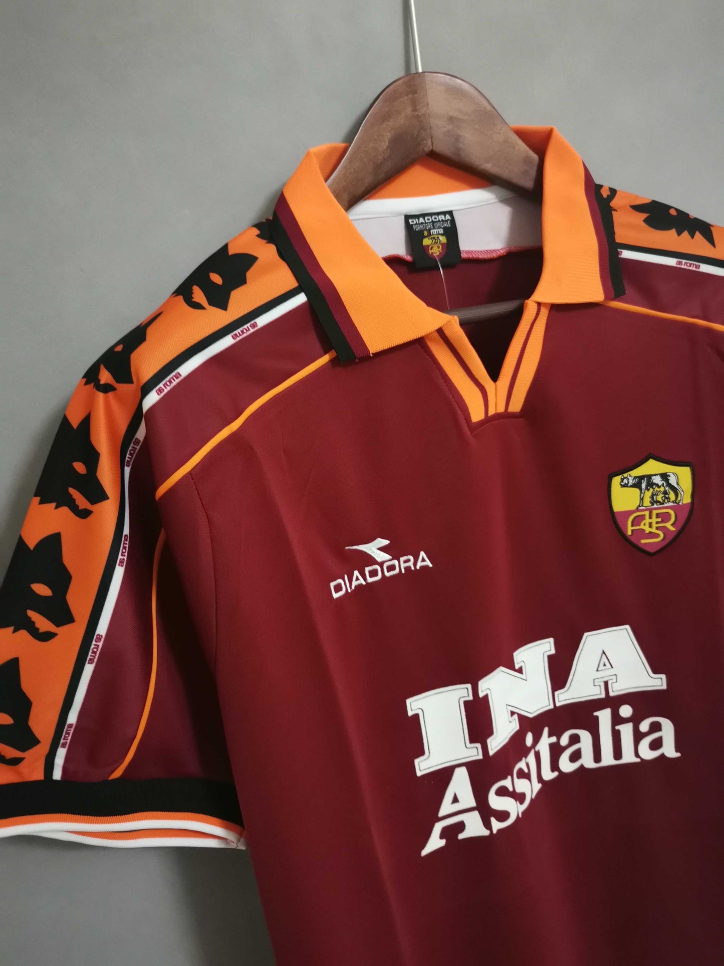 AS Roma 98-99 Home Shirt