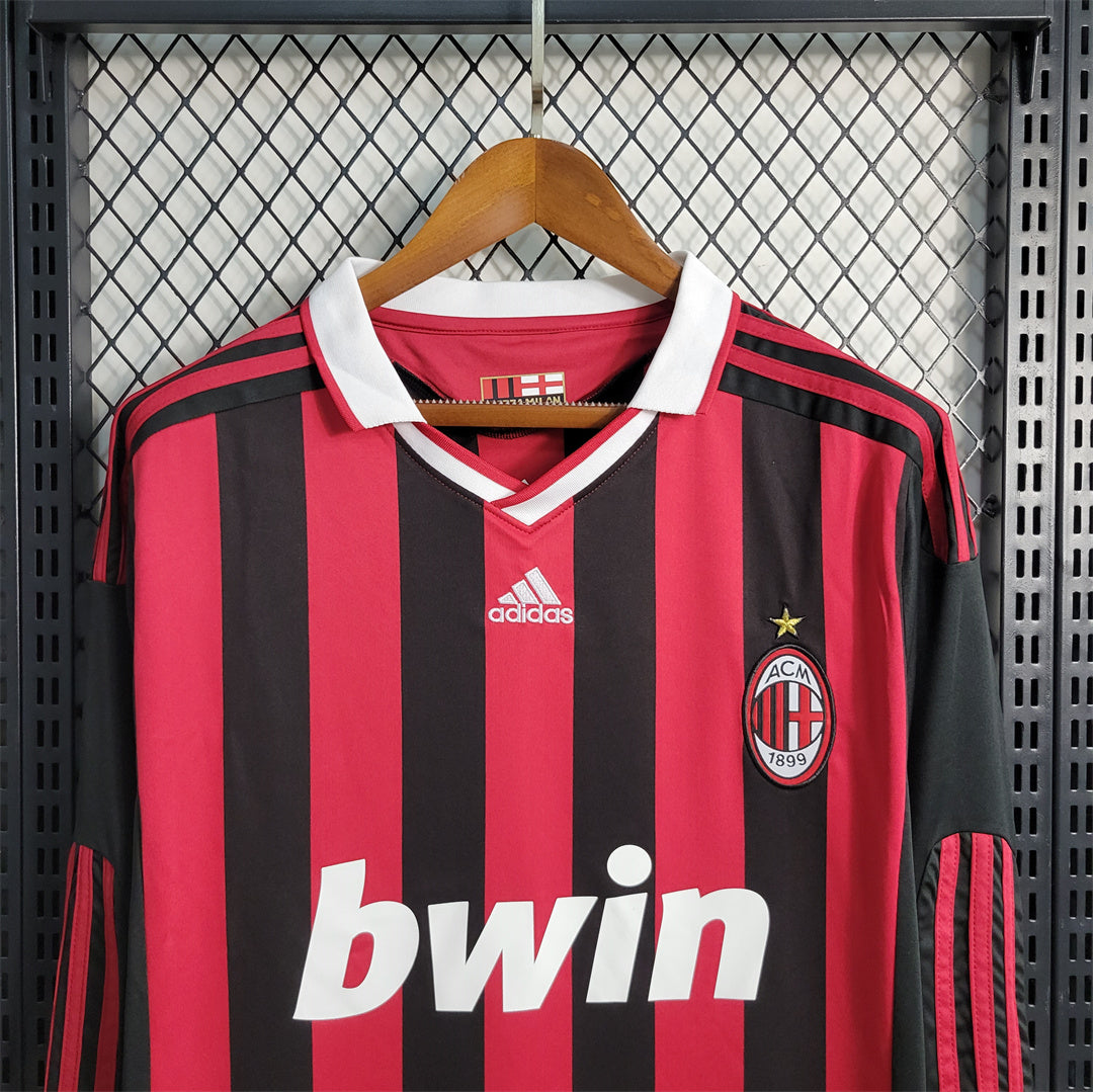 AC Milan 09-10 Home Long Sleeve Shirt