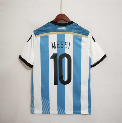 Argentina 2014 Messi Home Shirt