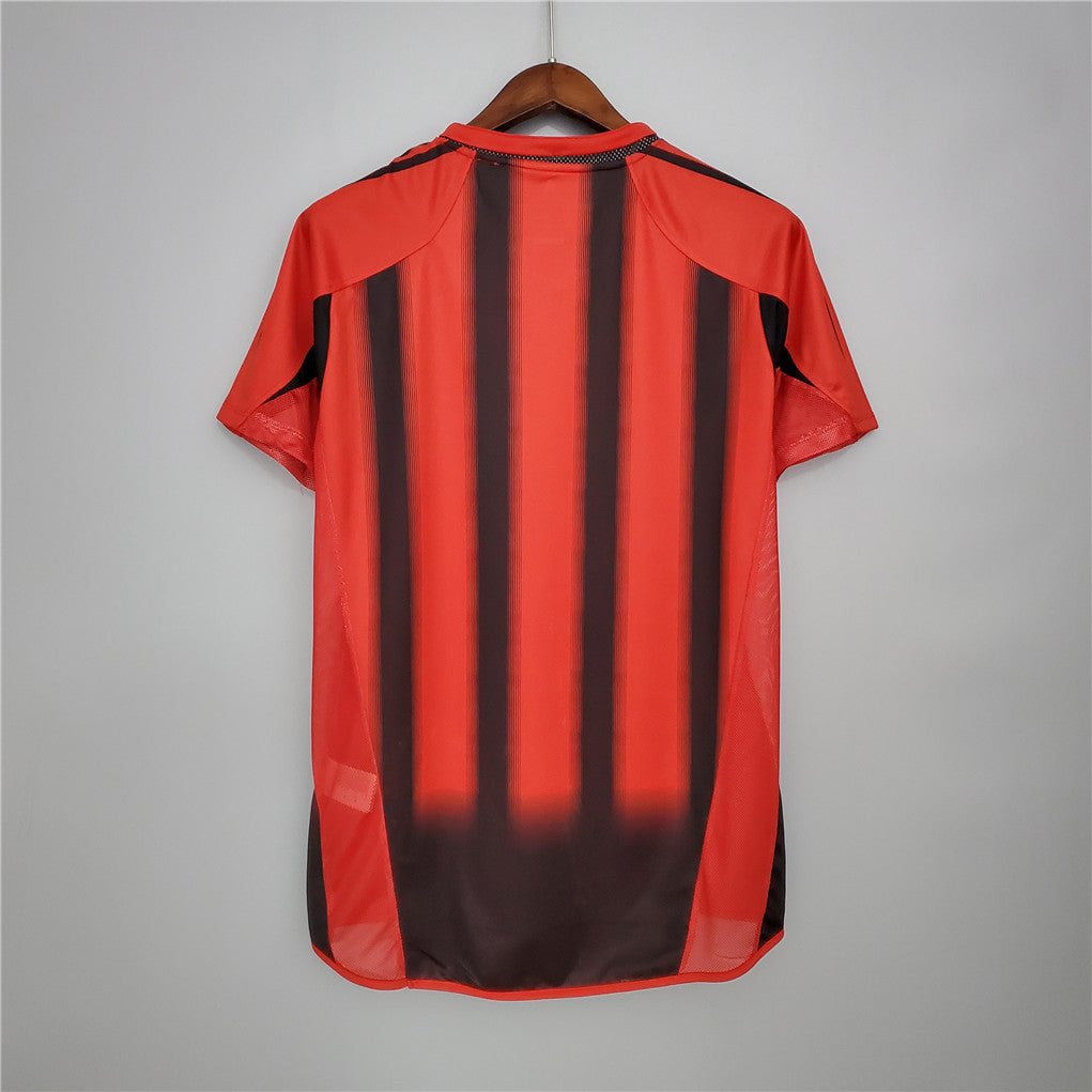AC Milan 04-05 Home Shirt Rear