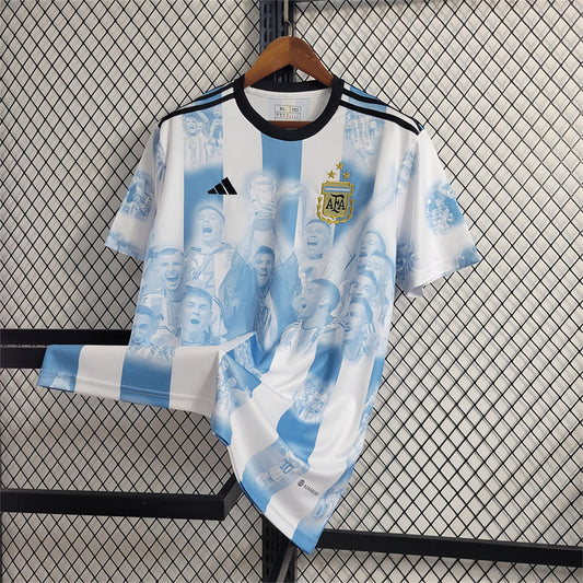 Argentina 2022 World Cup Commemorative Shirt