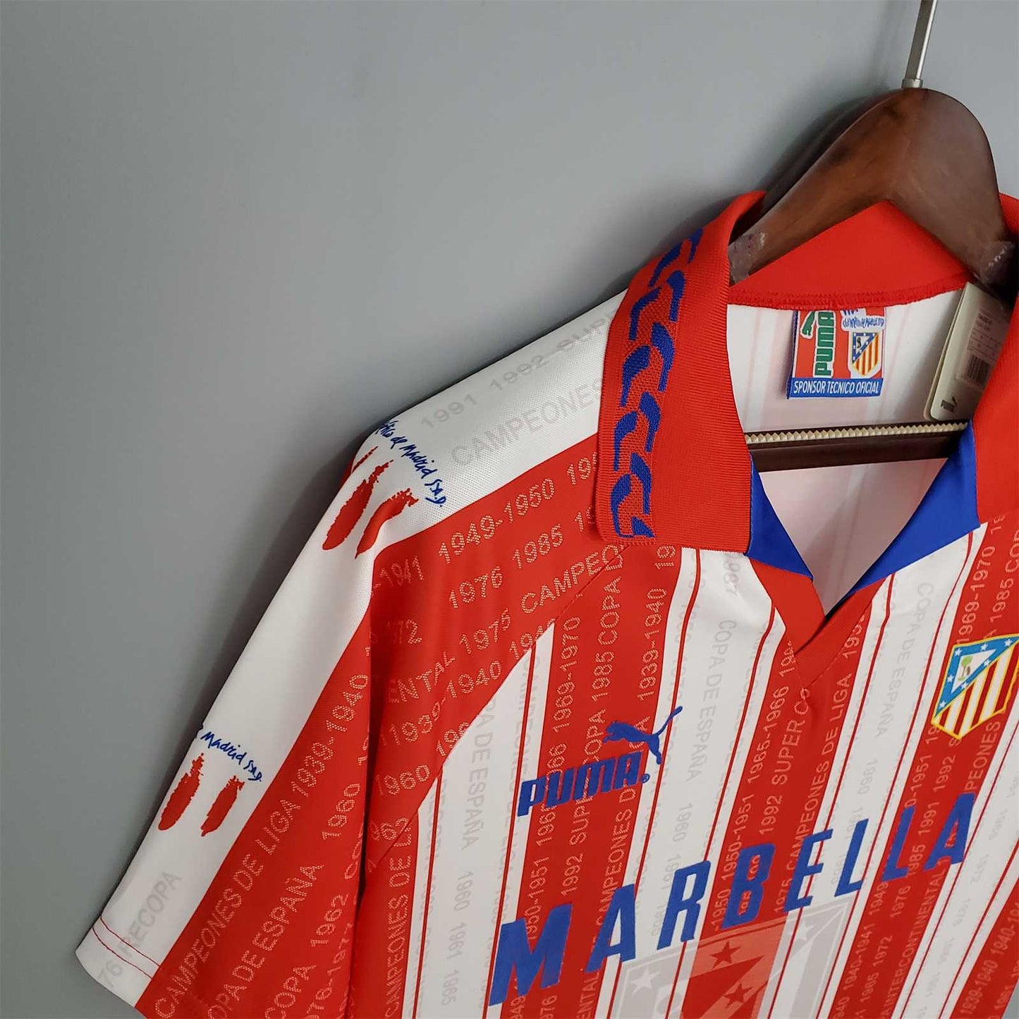 Atletico Madrid 95-96 Home Shirt