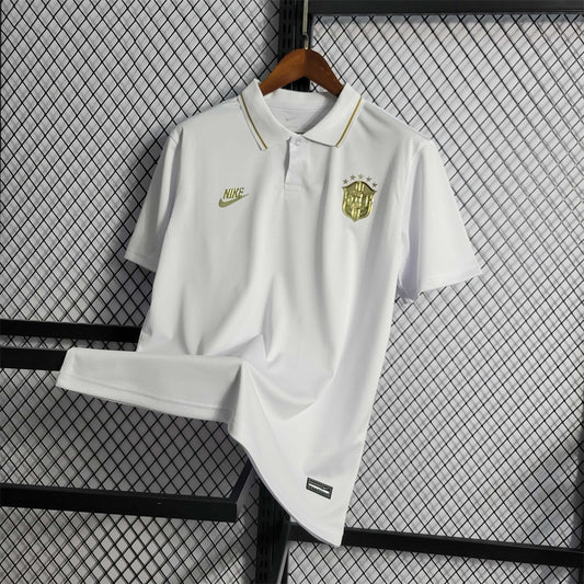 Brazil Polo Shirt White