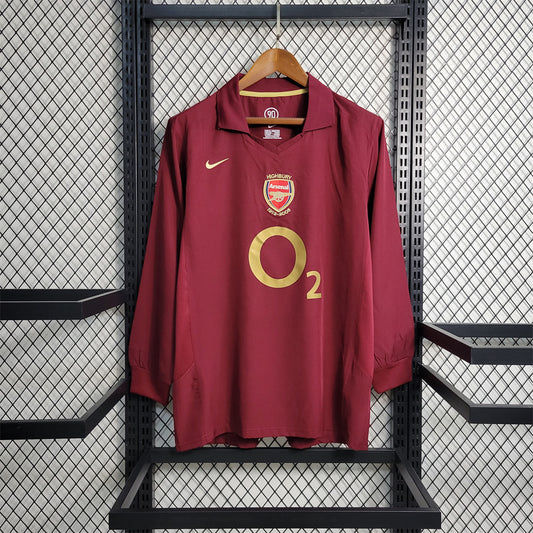 Arsenal 05-06 Home Long Sleeve Shirt