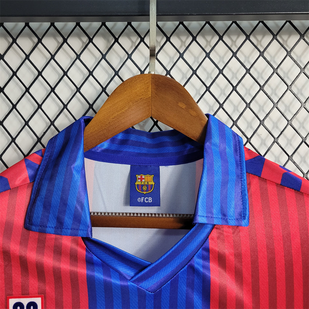 FC Barcelona 91-92 Home Long Sleeve Shirt