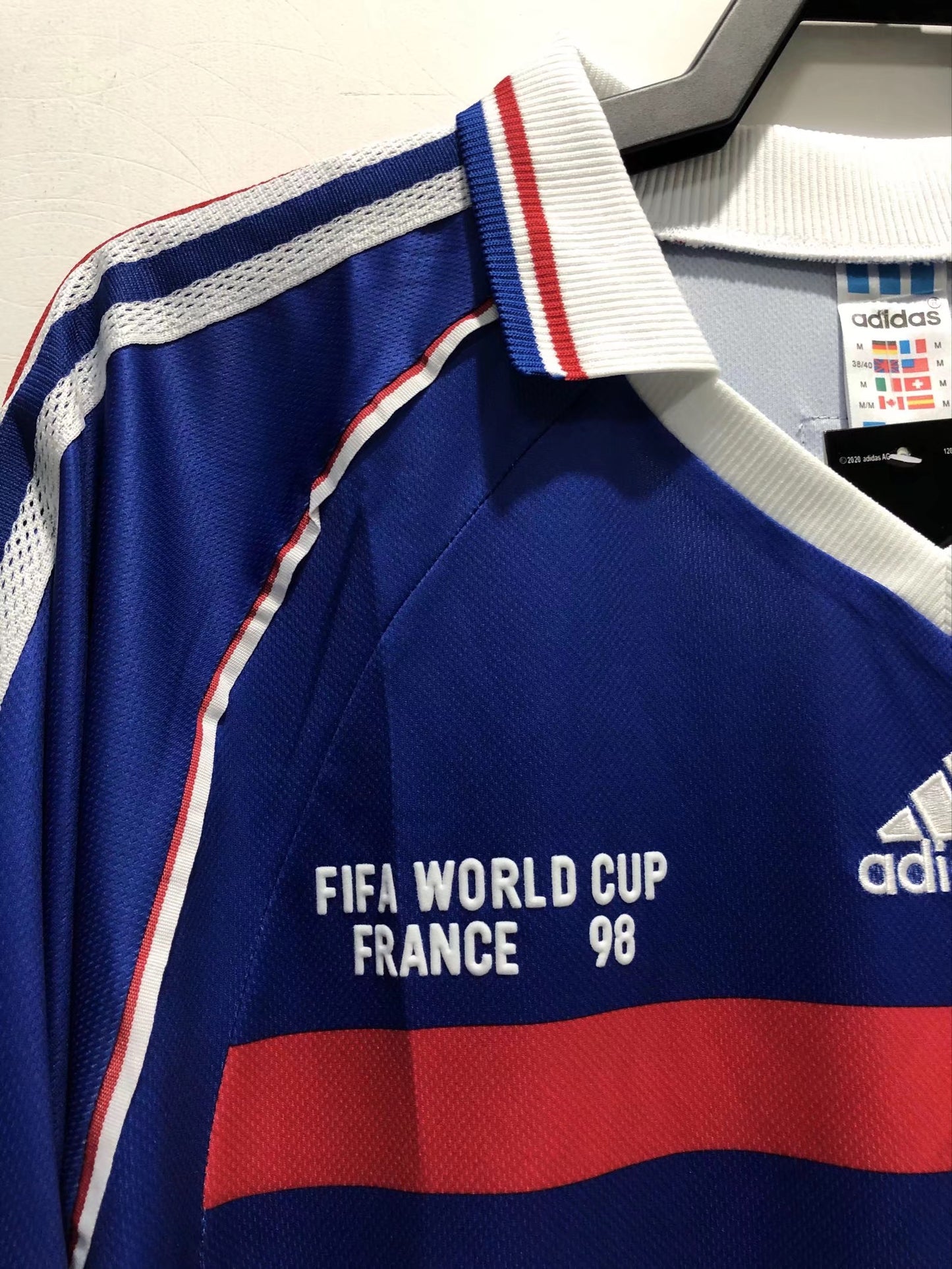 France 1998 Home Long Sleeve Shirt