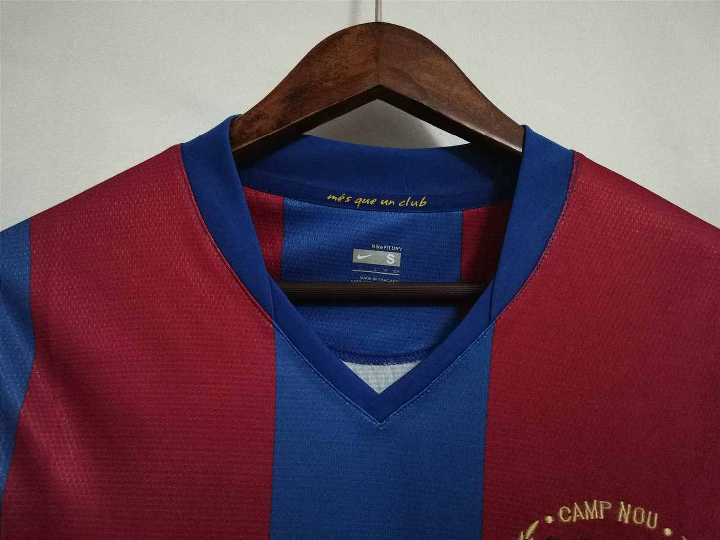 FC Barcelona 07-08 Home Long Sleeve Shirt