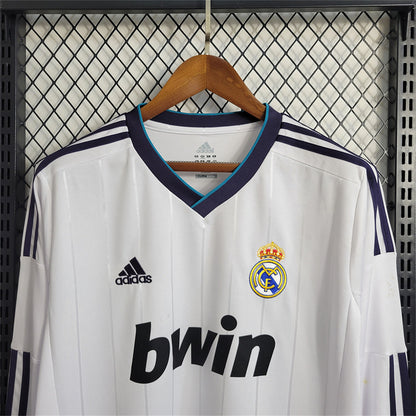 Real Madrid 12-13 Home Long Sleeve Shirt