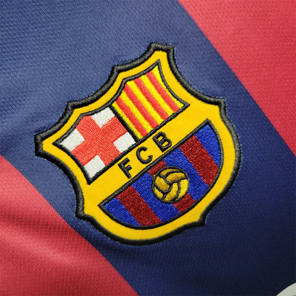 FC Barcelona 14-15 Home Long Sleeve Shirt
